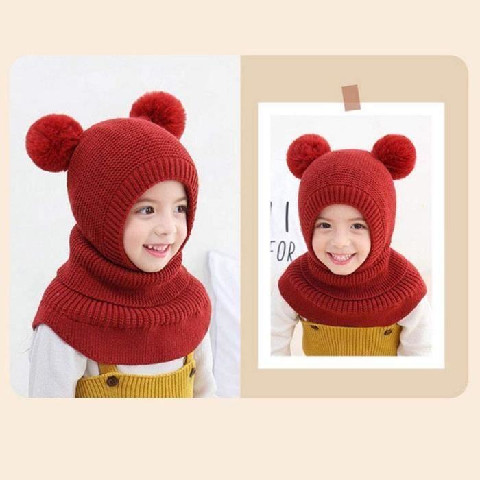 INS Bébé Hiver Tricoté Écharpe Crochet Enfants Filles Garçons Cou