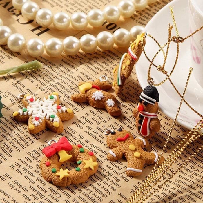 Gaeymy Pomme De Pin Decoration Noel Sapin, 8 Pièces De Pendentifs Lutin De Noel, Gnomes Suspension Avec Pomme De Pin Décorations De Noël, Kit Decoration Noel GNOME Ange