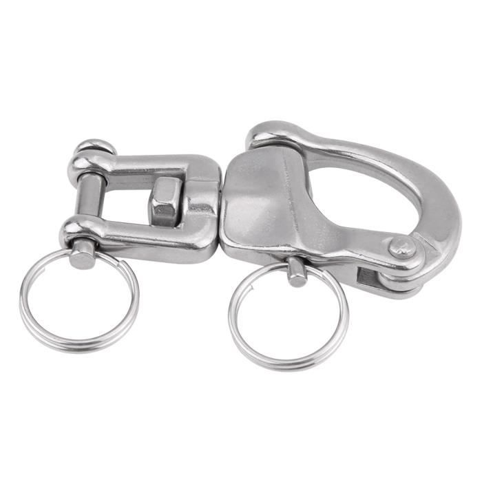 Mousqueton Pivotant En Acier Inoxydable 316 - Pour Voilier Et Accastillage - Résistance élevée