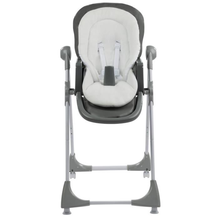 Chaise Haute Bebeconfort Lily - Pliage Ultra Compact - 4kg - Pour Bébé 6 Mois à 3 Ans - Facile à Nettoyer - Vert