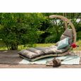 AMAZONAS- Chaise Longue Swing Lounger Anthracite-3