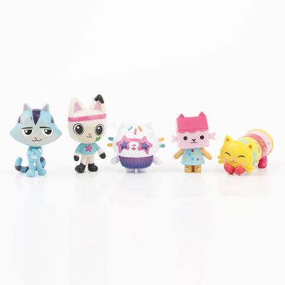Figurines De Bureau Mignonnes - Mini Personnages De Dessins Animés à Collectionner