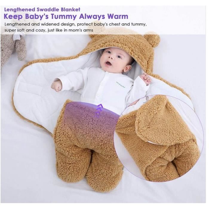 Couverture polaire bébé pour poussette hot sale