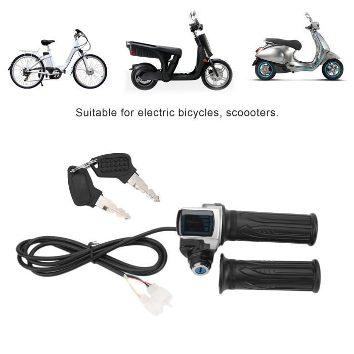 Accélérateur au pouce, ensemble d'accélérateur au pouce, universel pour  scooters de vélos électriques - Cdiscount Auto