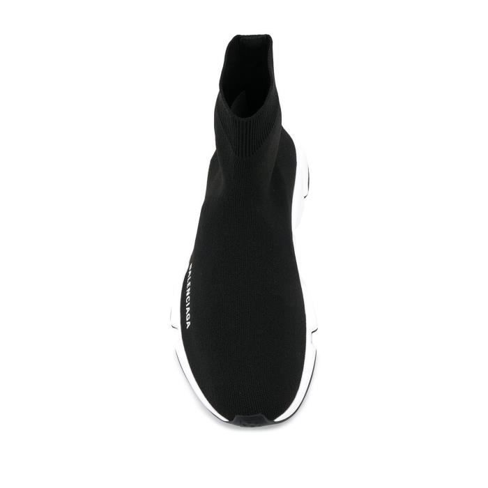 BALENCIAGA FEMME 587280W2DBQ1015 NOIR POLYESTER BASKETS MONTANTES Noir Cdiscount Chaussures