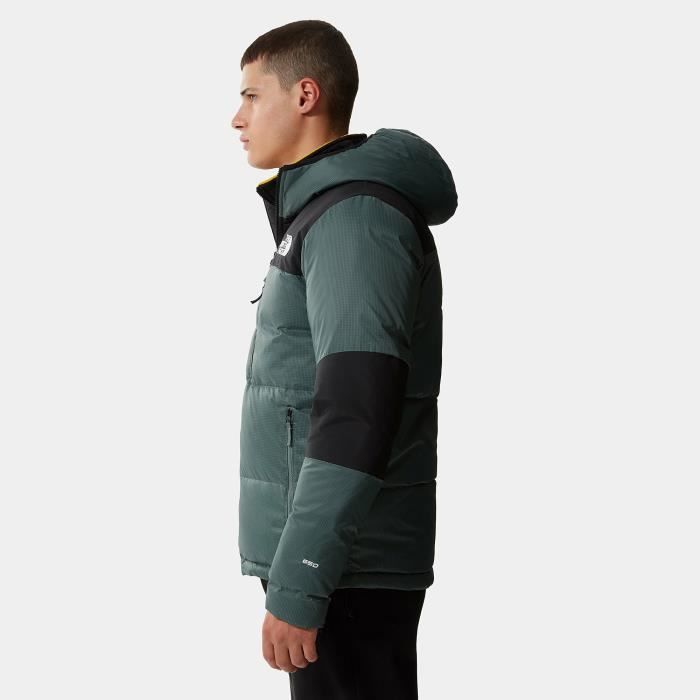 Veste legere en duvet The North Face Himalayan vert Homme Nylon Fermeture zippee Cdiscount Pret a Porter