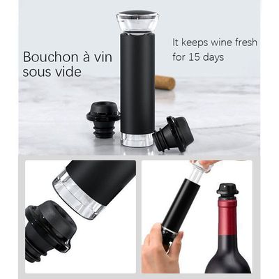 Ouvre-Bouteille Electrique AIKARO - Tire-Bouchon Automatique Avec Décapsuleur