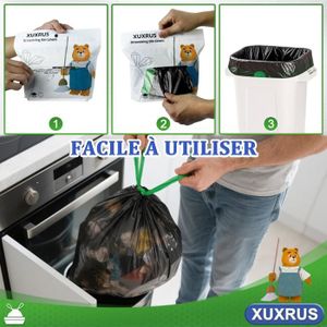 Sac pour poubelle rectangulaire 35 litres Cdiscount