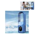 Ventilateurs Climatiseur Mobile - 3 en 1 Refroidisseur d'air - Climatiseur Portable avec 6 Vitesses - 1-6H Minuteur- Mini Clim Bleu