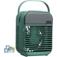 climatiseur portable, 3 en 1 mini refroidisseur dair, climatiseur mobile silencieux ventilateur, air humidificateur purificateur,