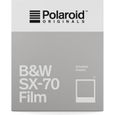 Film Noir et Blanc pour Appareil Polaroid SX-70 - POLAROID ORIGINALS - ASA 160 - Cadre Blanc Classique-0