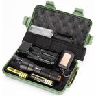 POPSPO G700 X800 LED Zoom militaire Niveau tactique lampe torche + batteries + chargeur + boite
