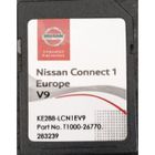 Carte SD GPS Europe 2019 V9 - Nissan Connect 1 - Database Q3.2017