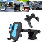 EASTVAPS 3 en 1 Air Vent Mount fixation du support de téléphone voiture bleu noir