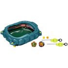 Beyblade Burst QuadStrike, Set de combat Light Ignite avec arène Beystadium, 2 toupies et 2 lanceurs