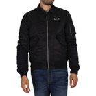 SCHOTT N.Y.C. Blouson Schott CWU - Réf. 210100RS-BLACK - Noir - Col camionneur - Deux poches avant scratchées