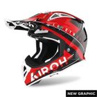 Casque moto cross Airoh Aviator ACE Amaze - red gloss - L