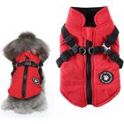 Veste pour Chien - VIPITH - Modèle d'Hiver - Imperméable - Taille L - Rouge