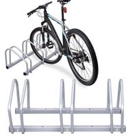 Hengda Râtelier Support pour 3 vélos, râtelier vélo au sol ou mural, Râtelier de rangement, L 70.5cm