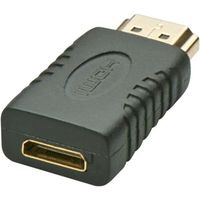 Adaptateur Mini HDMI (= HDMI "Type C") Femelle vers HDMI Mâle (= HDMI "Type A") … 