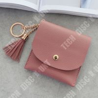 TD® portefeuille mini petit portefeuille femmes court mince mode gland doux simple porte-monnaie porte-cartes