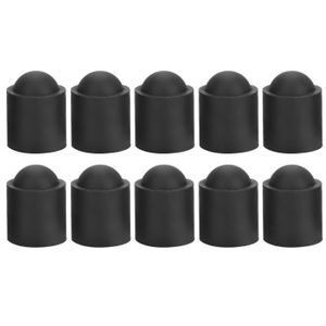 10pcs Pool Cue Astuce Pool Cue Cap Couverture en Caoutchouc Billard Cues Stick Cap de Protection pour Snooker Cue Astuce Billard