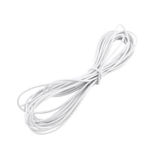 SANDOW - SANGLE Corde élastique forte - 1pc 4mm x10 Mètres - Blanc