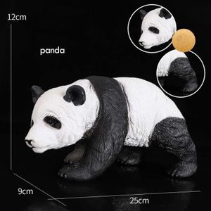 FIGURINE - PERSONNAGE Grand panda - Grand modèle de jouet de figurine an