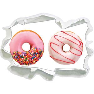 2 Personnalisé Donut Anniversaire Bannière Sprinkles Photo option