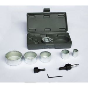 Amtech 11 Pièce Trou Scie Set Kit 19-64 mm bois acier carbone Cutter Circulaire