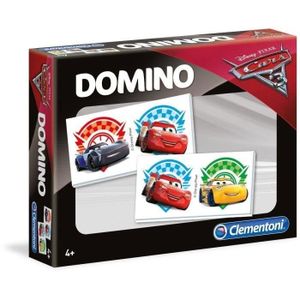 DOMINOS Jeu de domino éducatif Cars 3 de CLEMENTONI pour e