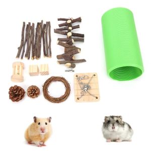 TAPIS DE JEU - TUNNEL Drfeify jouets pour hamster en bois Drfeify Jouets