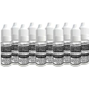 LIQUIDE Pack 20 E-liquides Nicotine Liquidéo 20mg 50/50 - 