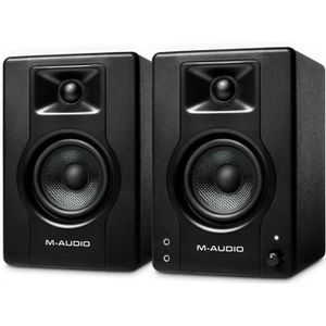 ENCEINTE MONITORING M-Audio BX-4 Paire de moniteurs de studio professionnels 120 watts bi-amplifiés 