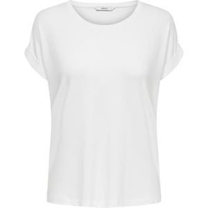 T-SHIRT ONLY T-Shirt à Manches Courtes Blanc Femme