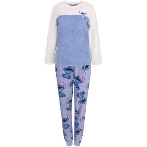 PYJAMA DISNEY Stitch Pyjama polaire chaud femme, pantalon