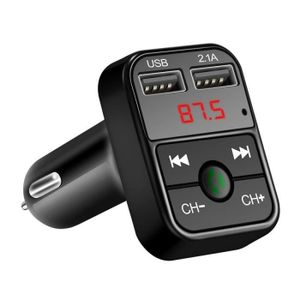 TRANSMETTEUR FM Riff CAR-B2 Transmetteur Bluetooth FM - MP3 Charge