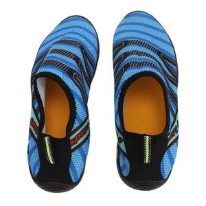 MATÉRIEL D'AQUAGYM Shipenophy chaussures d'eau d'extérieur Chaussures de sports nautiques chaussures de sport d'aquagym Bleu saphir 44(28x38x10.5)