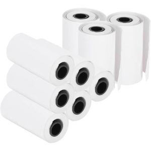 TOYOGO Lot de 5 rouleaux de papier thermique sans BPA non-adhésif