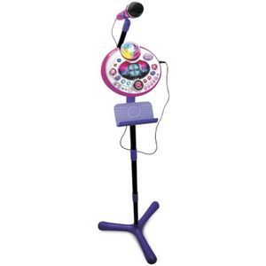 MICRO - KARAOKÉ ENFANT VTECH - Kidi Superstar Lightshow Rose - Micro Kara