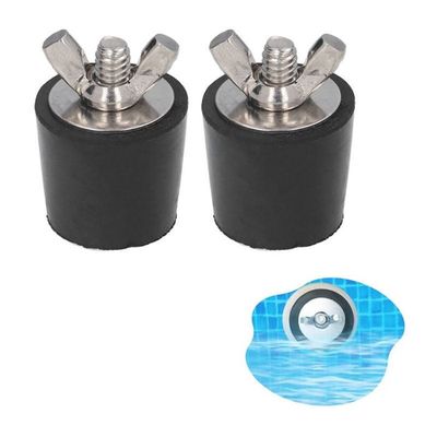 Bouchon Hivernage Piscine - Lot De 2 - Conique Diamètre Bas 40Mm Haut