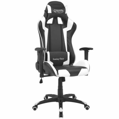 Langria Fauteuil De Bureau Racing Ajustable Pour Gaming Cuir Pu
