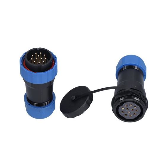 Connecteur étanche IP68 TY28 4 Broches 45A - Mâle Femelle Sans Soudure Pour Panneau - 10