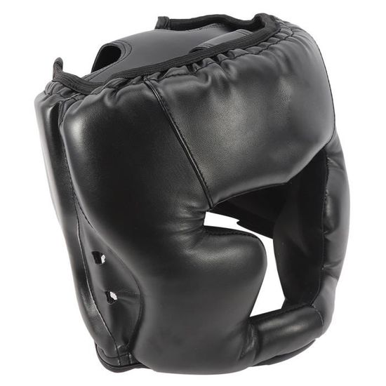Casque De Protection MMA Muay Thai Pour Adulte - Cuir Synthétique, Tour De Tête 58-66cm, Aéré