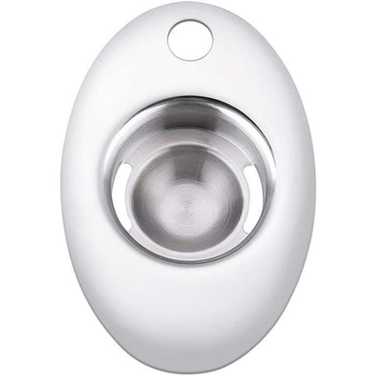 Séparateur D'oeufs En Acier Inoxydable 304 Avec Seau Et Couvercle - Outil De Cuisine Pratique Pour Séparer Blancs Et Jaunes