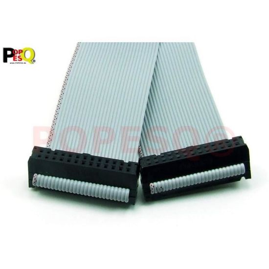 POPESQ® 1 Pcs. X IDC Cable De Rallonge 10 Voies 30c 2.54 Conecteur