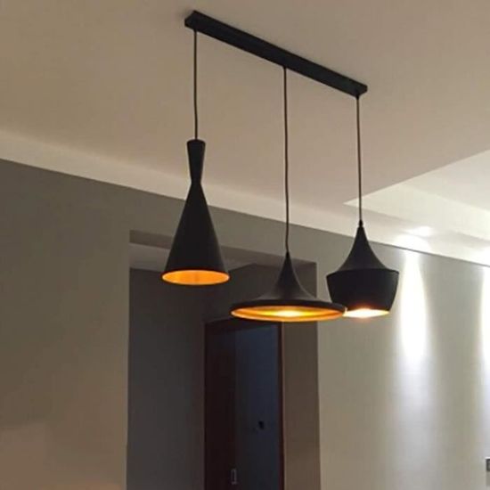 Suspension modernes en verre bleu lampes suspendues design pour couloir bar chambre lustre suspension luminaire éclairage