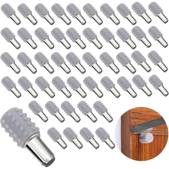 20 PIÈCES 3 Mm Goupilles D'éTagèRe Chevilles de Support Claires