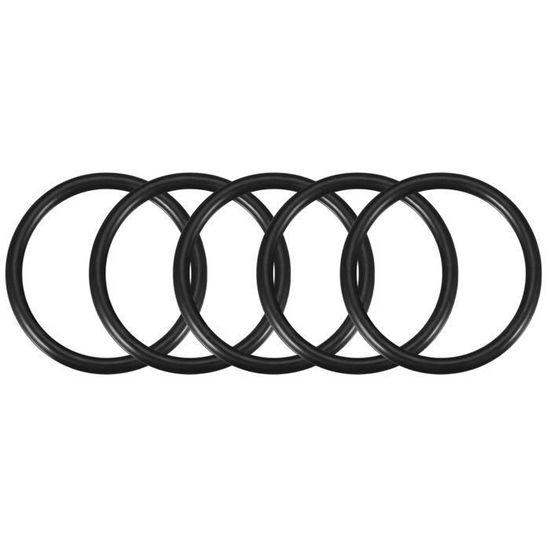 2 Joints à Lèvre NBR 60x80x13 Mm - Joint Spy Avec Ressort, Étanchéité Arbre Rotatif