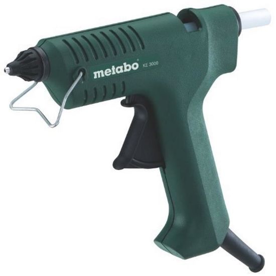 Pistolet à colle - Metabo KE 3000 - Temps de chauffe 6 min - Diamètre du tube de colle 11 mm